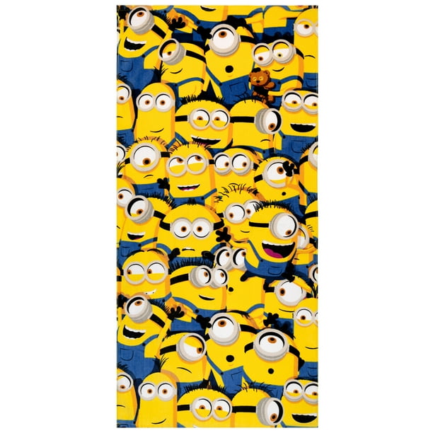 Minions Pile Up Beach Towel 28 x 58 inches Free Shipping Minions Pile Up Beach Towel 28 x 58 inches Free Shipping